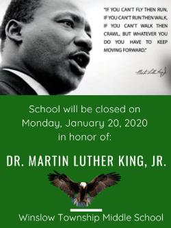 School Closed (MLK Day)